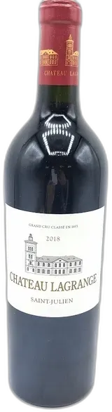 vue du vin Château Lagrange