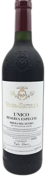 photo du vin Unico Reserva Especial