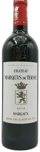 capture du vin Château Marquis de Terme Rouge