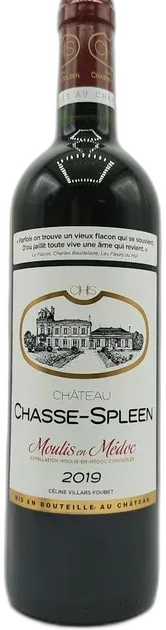 photo du vin Château Chasse Spleen