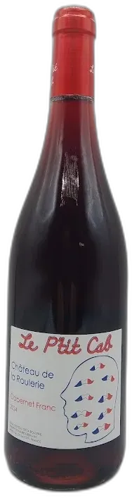 vue du vin Château de la Roulerie le p’Tit Cab