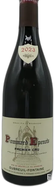 vue du vin Dubreuil Fontaine 1er Cru les Epenots
