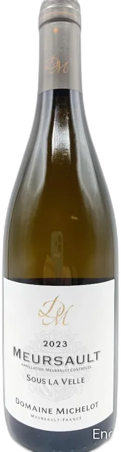 vue du vin Meursault Sous la Velle Par le Domaine Michelot