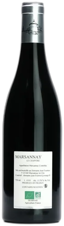 photos du vin le Chapitre Fournier