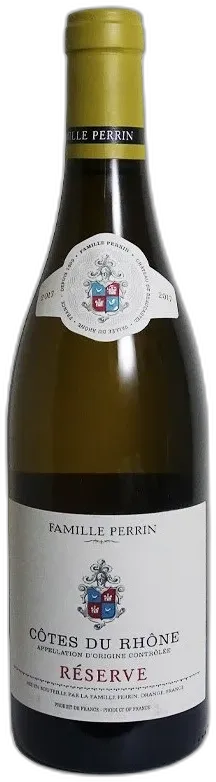 capture du vin Famille Perrin, Blanc Réserve