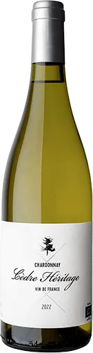 capture du vin Château du Cèdre, Cèdre Héritage, Blanc