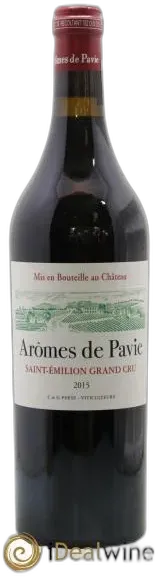vue du vin Chateau Pavie