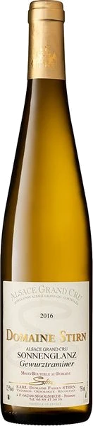 photo Domaine Fabien Stirn Gewürztraminer Alsace Grand Cru Sonnenglanz'