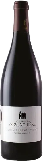 image du vin Domaine la Provenquière, Cuvée p "Cabernet Franc - Merlot"