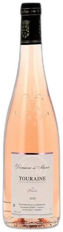 image du vin Touraine Rosé Aoc Domaine de Marcé