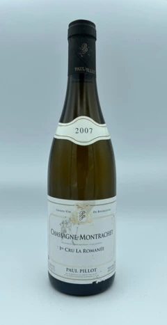 photo Paul Pillot Chassagne-Montrachet Blanc la Romanée 2007