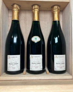 photo Champagne Duval Leroy Trepail 1999 Cumieres 2001 Bouveries 2002