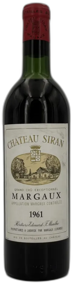 photo du vin Château Siran