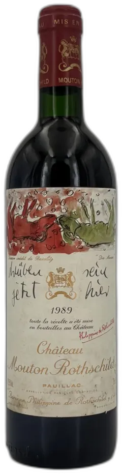 capture du vin Chateau Mouton Rothschild