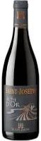 vue du vin Saint-Joseph la Butte d’or Rouge 2023