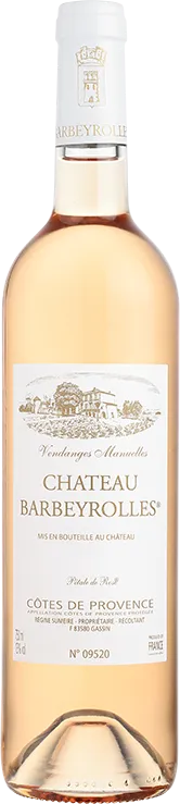 capture du vin Barbeyrolles Côtes de Provence Rosé