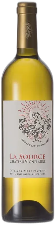 capture du vin Château Vignelaure Cuvée la Source de Vignelaure Vin