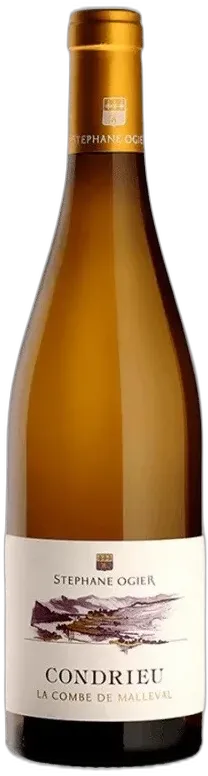 vue du vin la Combe de Malleval Stéphane Ogier Blanc