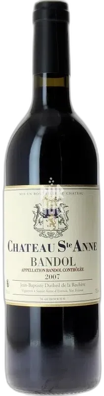 photo Bandol Rouge 2007 Jean Baptiste Dutheil de la Rochère