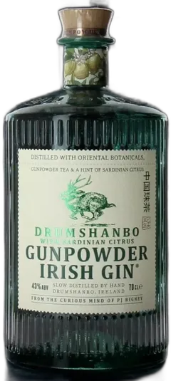 image du vin Gin Gunpowder Tea And Sardinian Citrus Drumshanbo