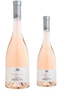 photo Magnum Chateau Minuty Rose et or 2023