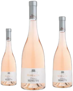 photo Jéroboam Château Minuty Rose et or 2024