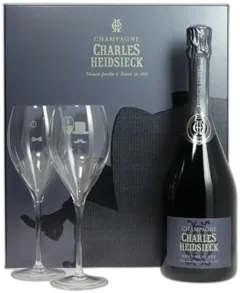 capture du vin Champagne Charles Heidsieck Fauteuil Club Brut 2 Flûtes