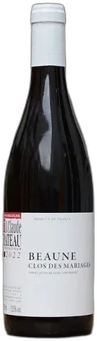 photo du vin Beaune "Clos des Mariages" 2022 Jean-Claude Rateau