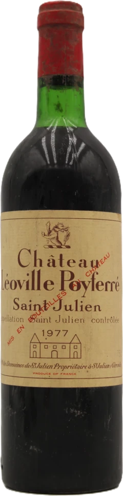 photo Château Leoville Poyferre 1977