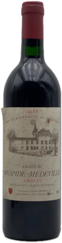 photo Château Respide Medeville 1988