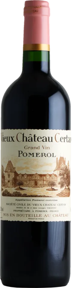 aperçu du vin Vieux Château Certan