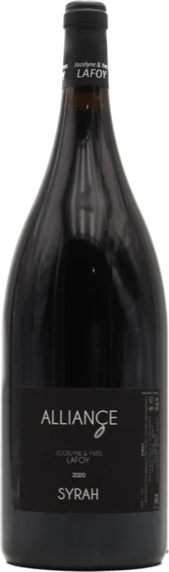 capture du vin Magnum Collines Rhodaniennes "Syrah Alliance" 2020 Jocelyne et Yves Lafoy