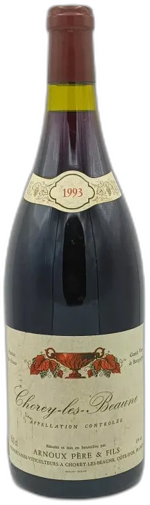 capture du vin Chorey-les-Beaune Arnoux Père et Fils