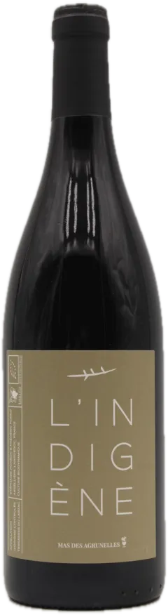 vue du vin Aoc Terrasses du Larzac "Indigene" 2020 Mas des Agrunelles