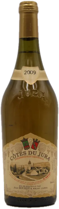 vue du vin Cotes du Jura Chardonnay 2009 Domaine Bourdy