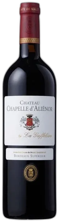 photo du vin Château Chapelle d’Aliénor by Gaffelière Bordeaux Supérieur