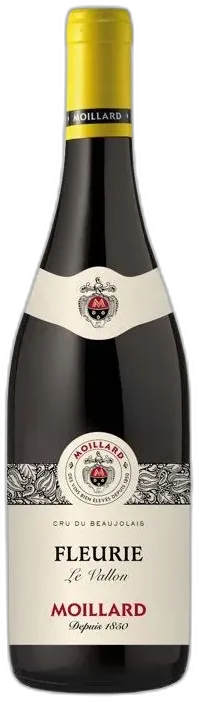 vue du vin Moillard le Vallon Fleurie Vin de Beaujolais