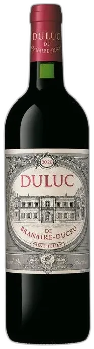 image du vin Duluc de Branaire-Ducru Saint-Julien Vin de Bordeaux