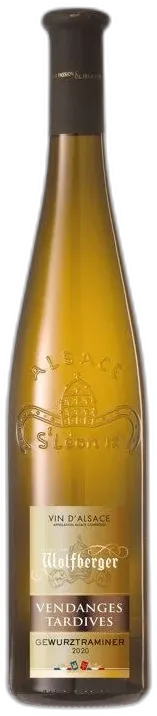 image du vin Wolfberger "Vendanges Tardives" Gewurztraminer Blanc Moelleux