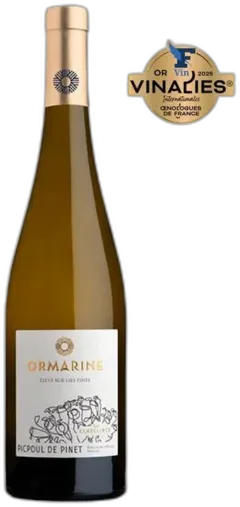 photo du vin Ormarine Picpoul de Pinet Vin de Languedoc