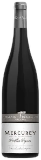 photo du vin Domaine Tremeaux Vieilles Vignes Mercurey Vin de Bourgogne