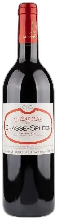 image du vin l’Héritage de Chasse-Spleen Haut-Médoc Vin de Bordeaux