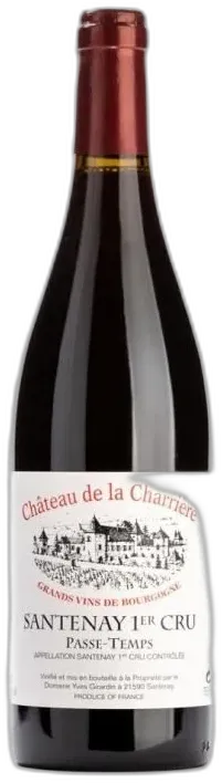 photos du vin Château de la Charriere Girardin Santenay 1er Cru Passe-Temps Vin de Bourgogne