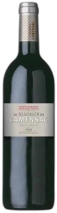 vue du vin la Closerie de Camensac 2017