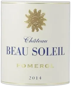 vue du vin Château Beau Soleil Pomerol Vin