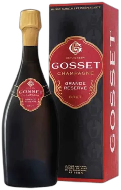 vue du vin Champagne Grande Réserve Gosset