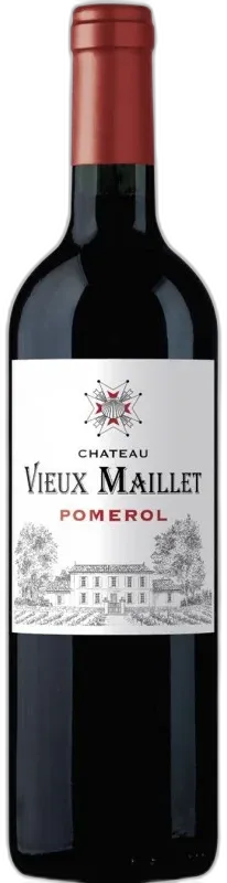 image du vin Château Vieux Maillet Pomerol Vin de Bordeaux