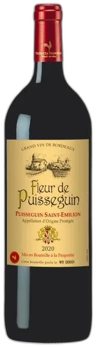 capture du vin Magnum Fleur de Puisseguin Montagne Saint-Emilion Vin de Bordeaux