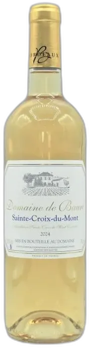 photo du vin Domaine de Baure Sainte-Croix-du-Mont Vin de Bordeaux