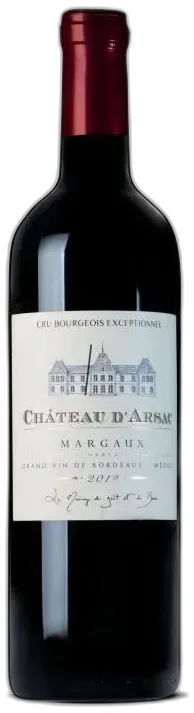 image du vin Château d’Arsac Margaux Vin de Bordeaux